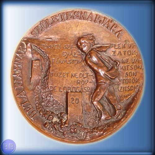 Plakettek (28).JPG -  BÉLA FIAM 20. SZÜLETÉSNAPJÁRA 